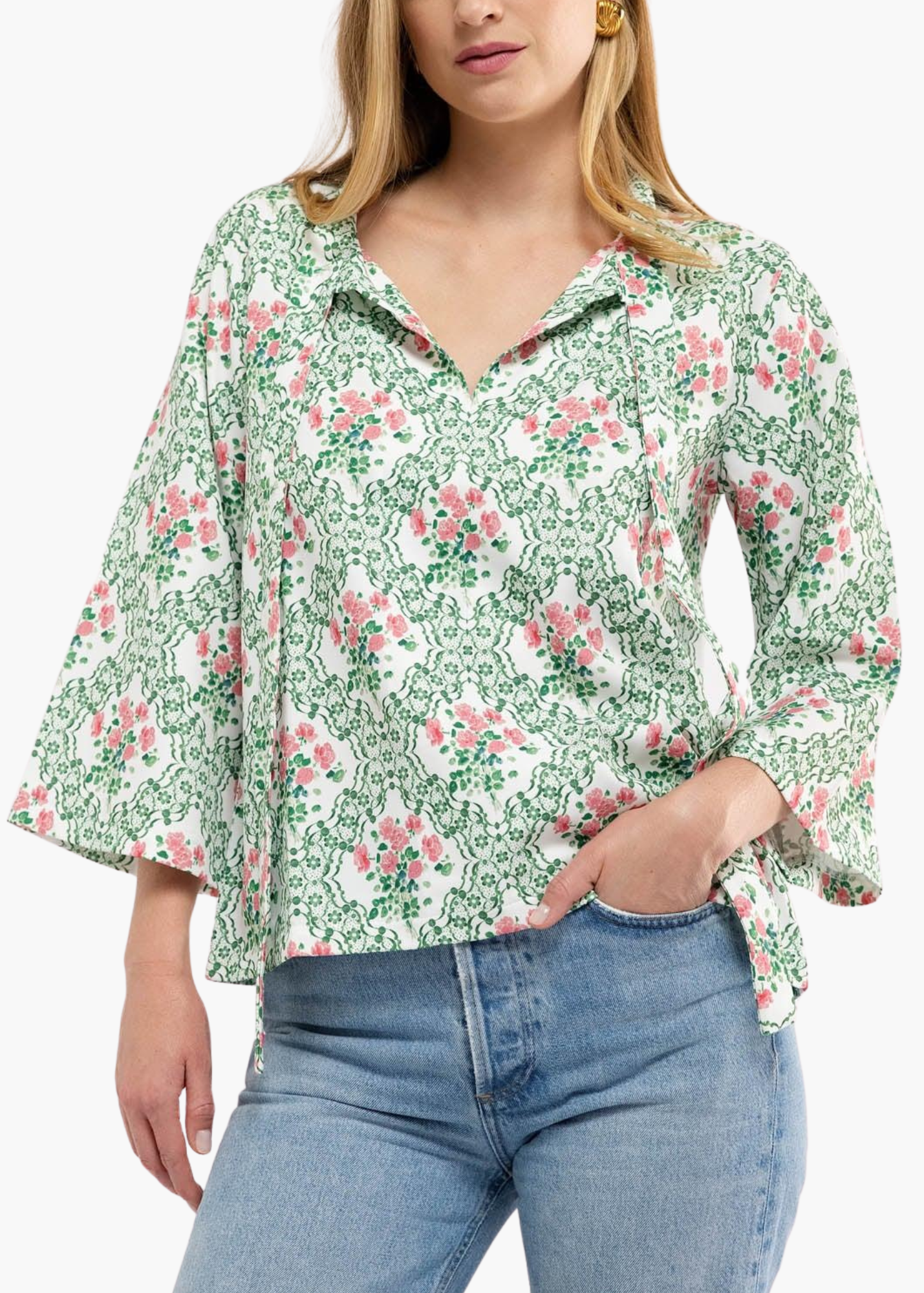 Bebe Top in Botanist Bloom