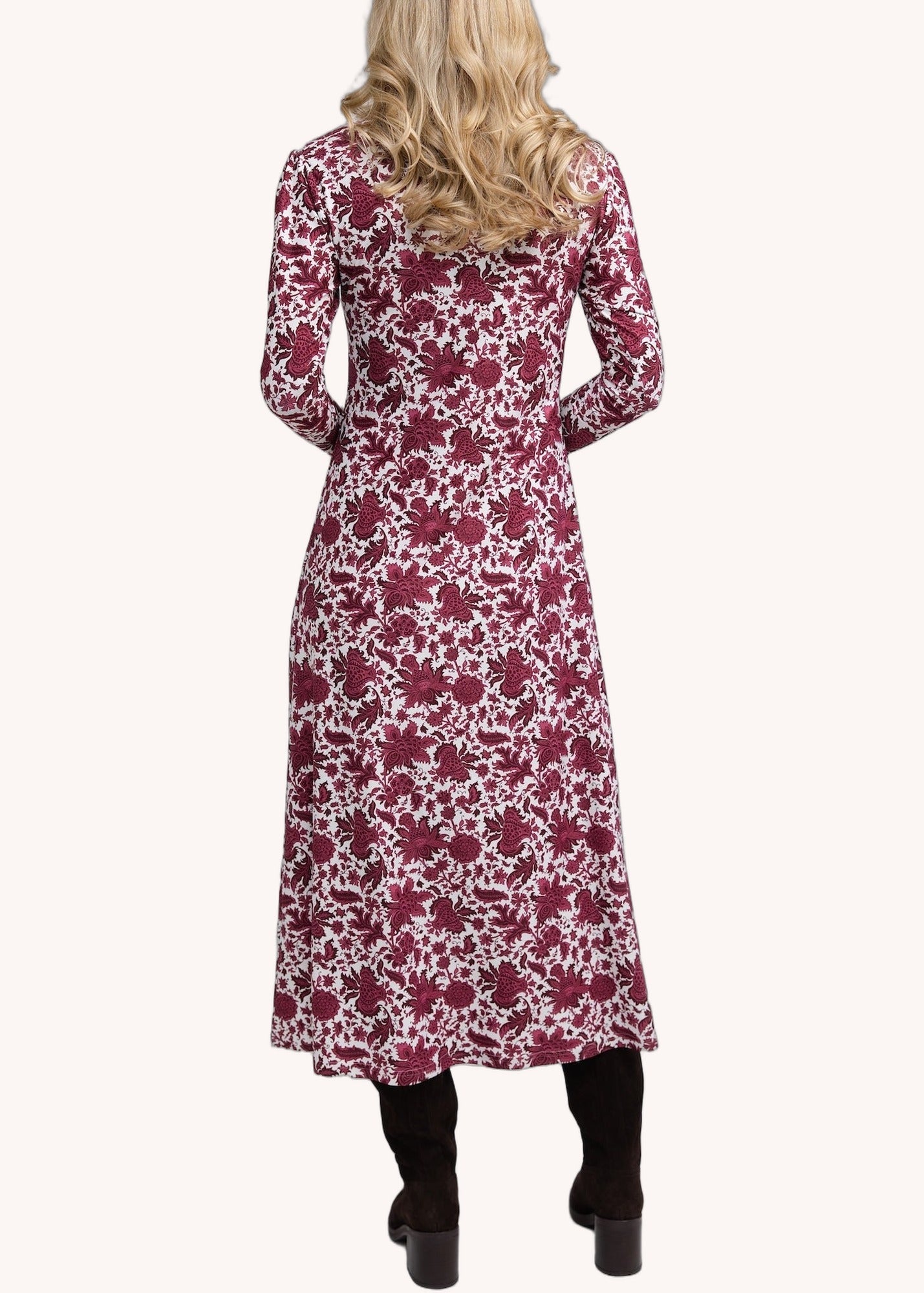 Daisy Dress in Regal Raspberry