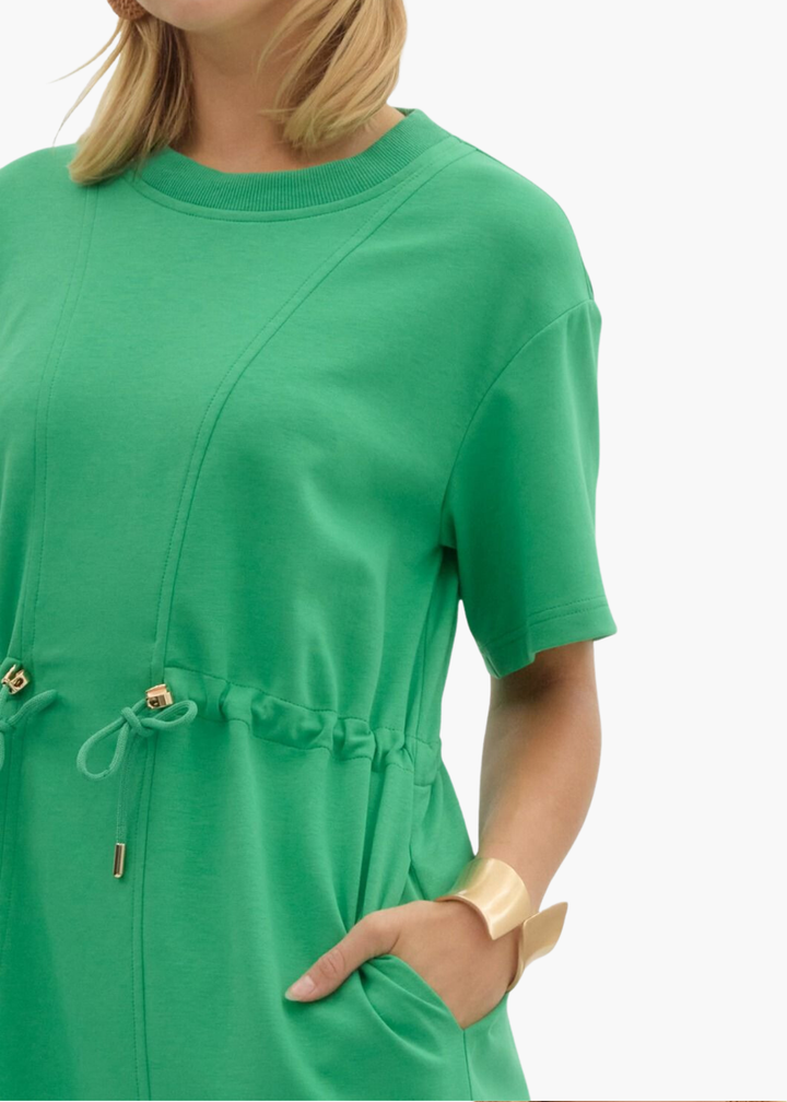 Bly Mini Dress in Green