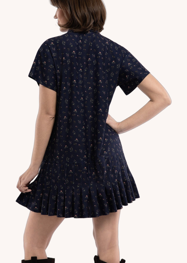 Aspen Dress in Midnight Plains