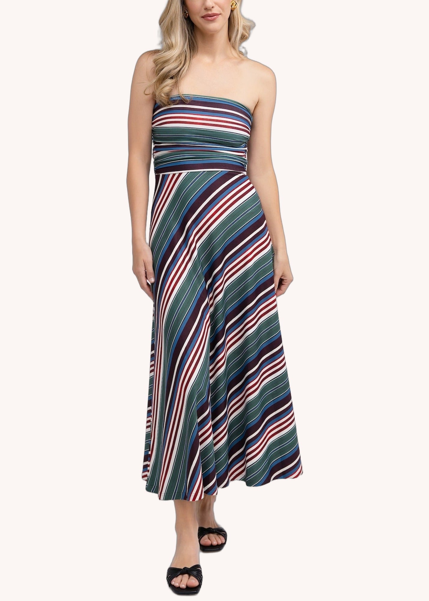 Gloria Dress in Crew Stripe