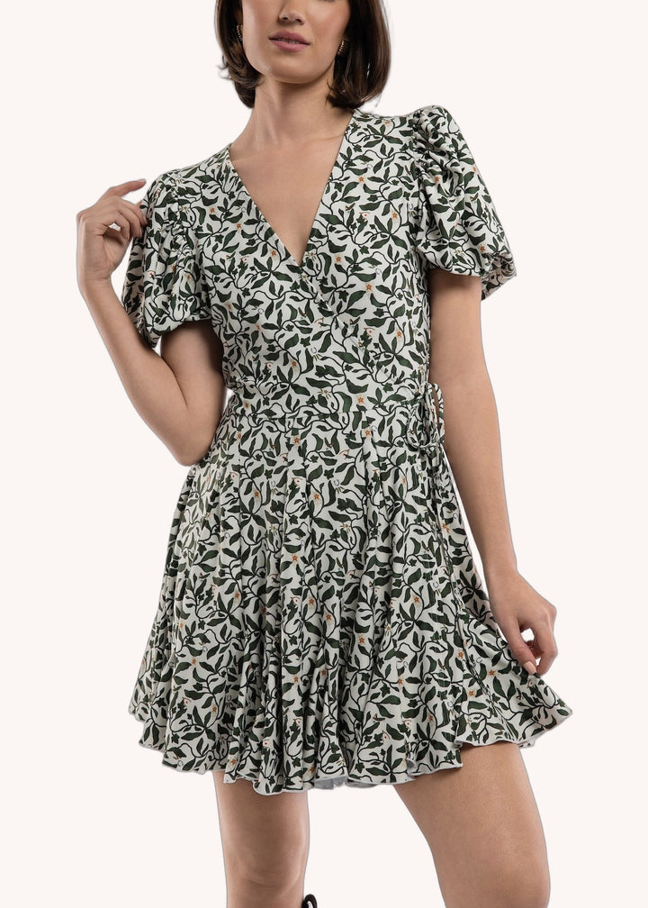 Pepper Dress in Lucky Vines