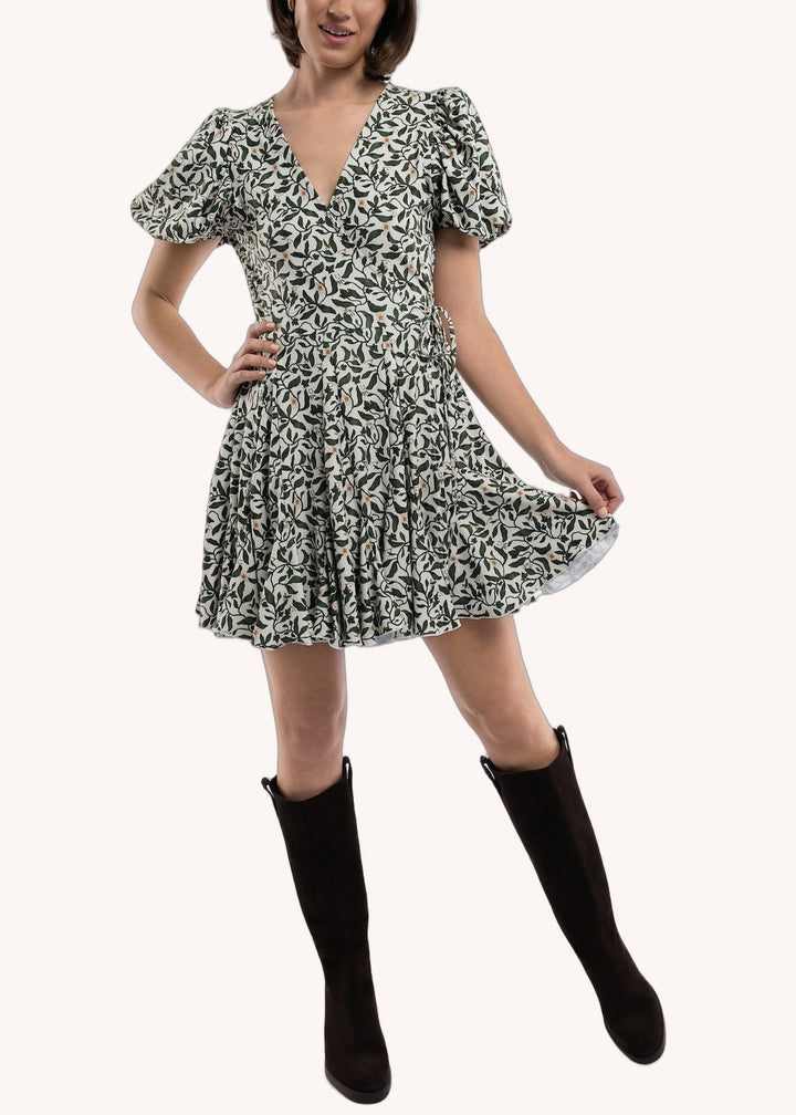 Pepper Dress in Lucky Vines