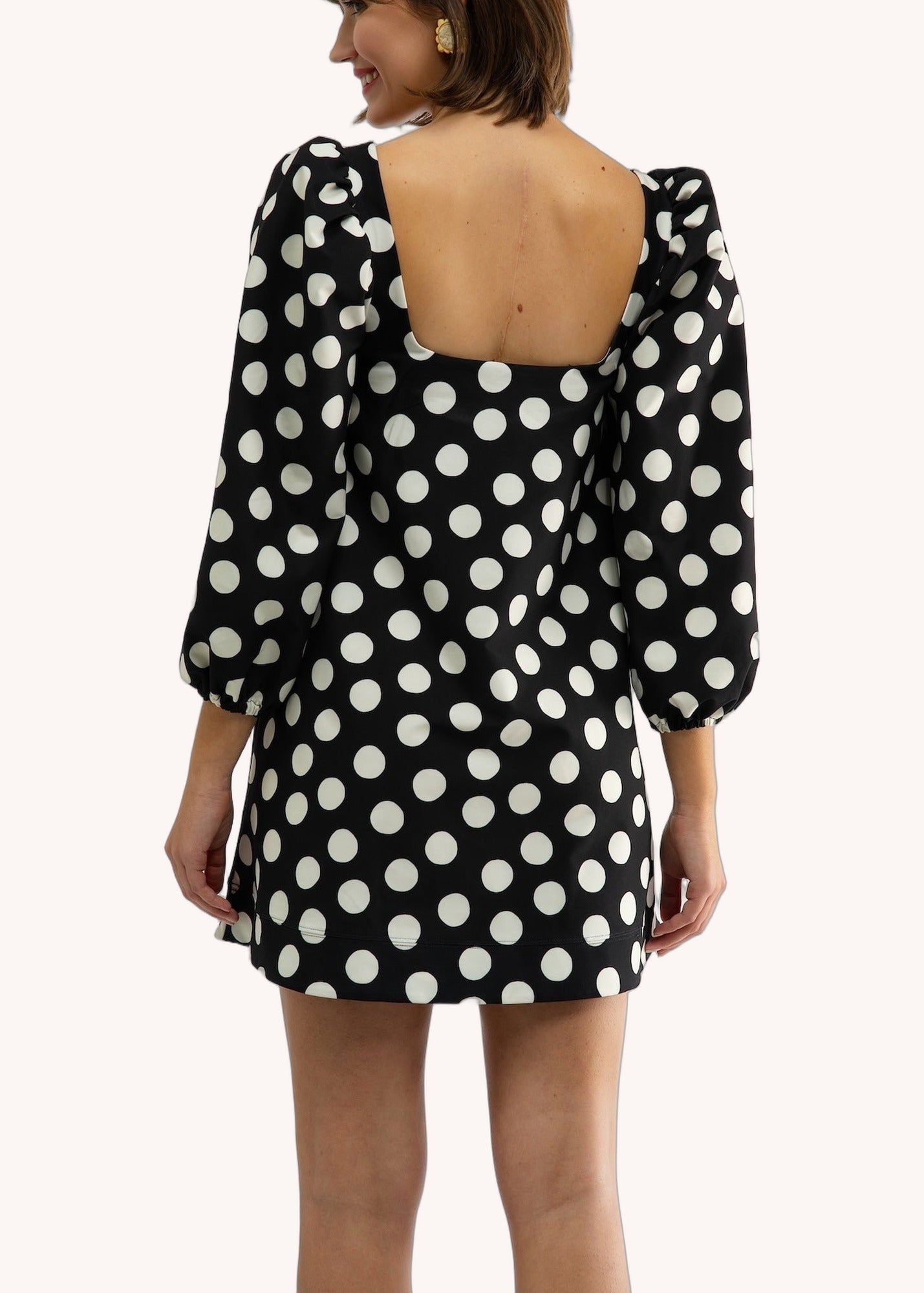 Collins Dress in Heirloom Dot