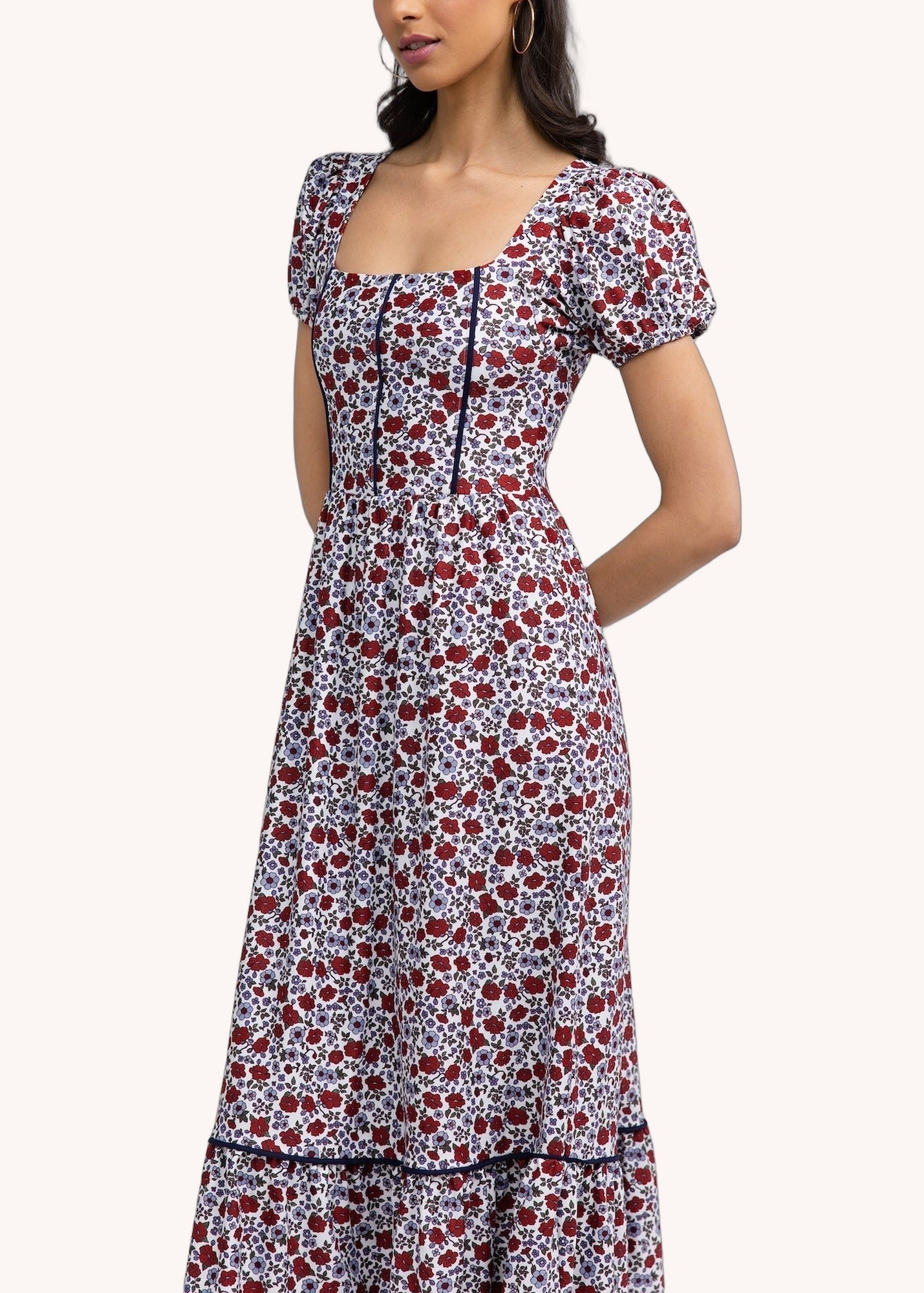 Cornelia Dress in Bittersweet Bloom