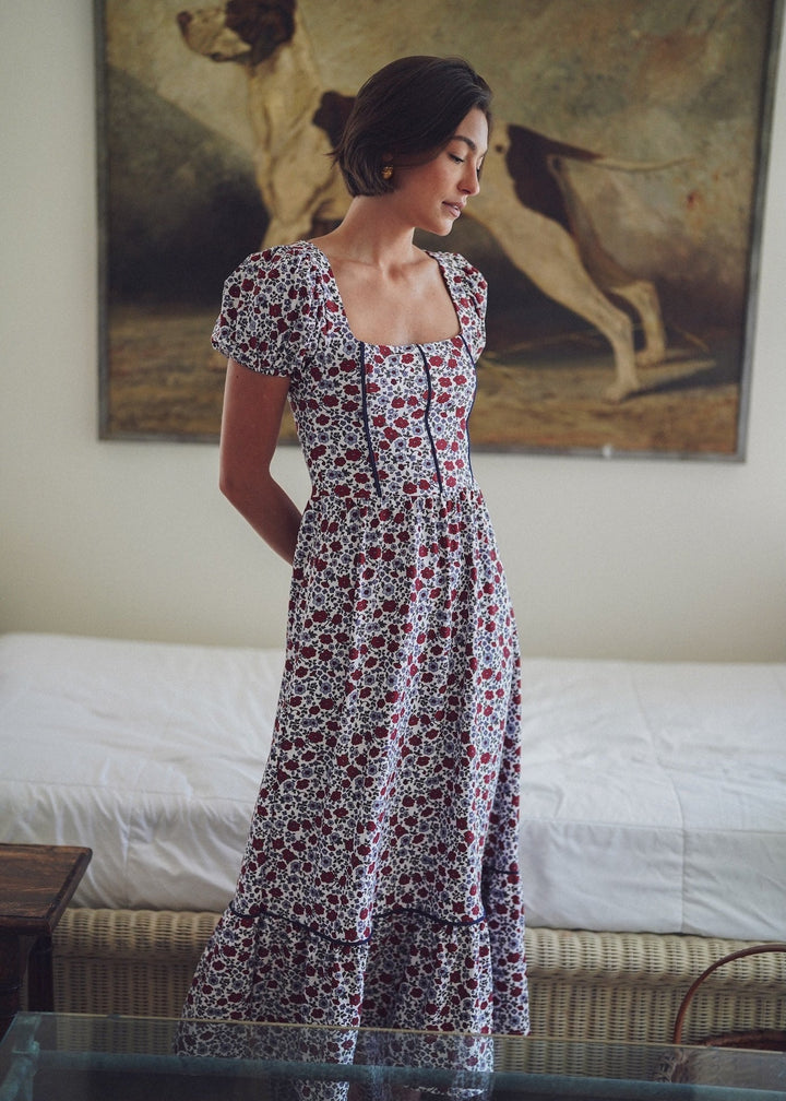Cornelia Dress in Bittersweet Bloom