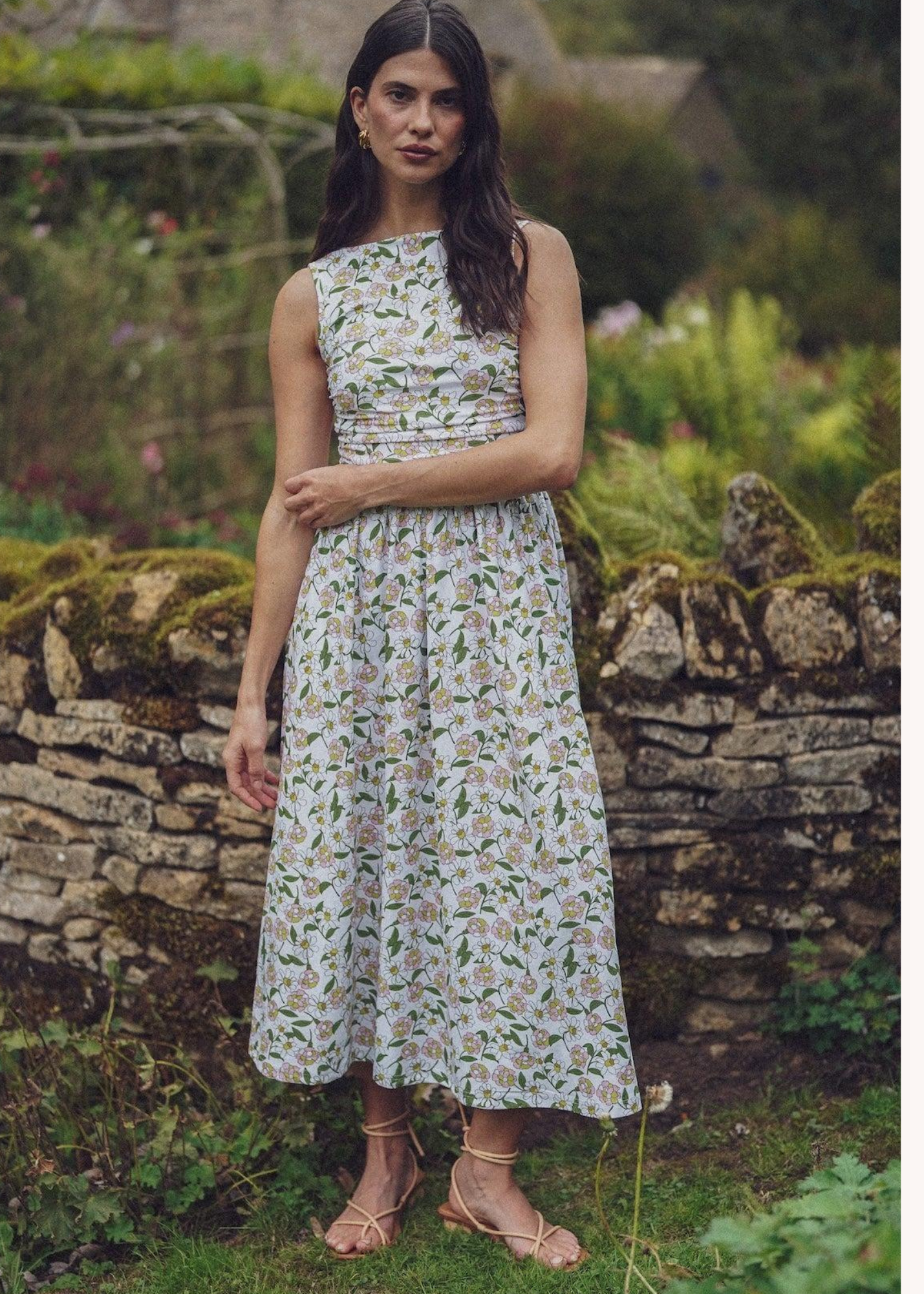 Izzy Dress in Oopsy Daisies