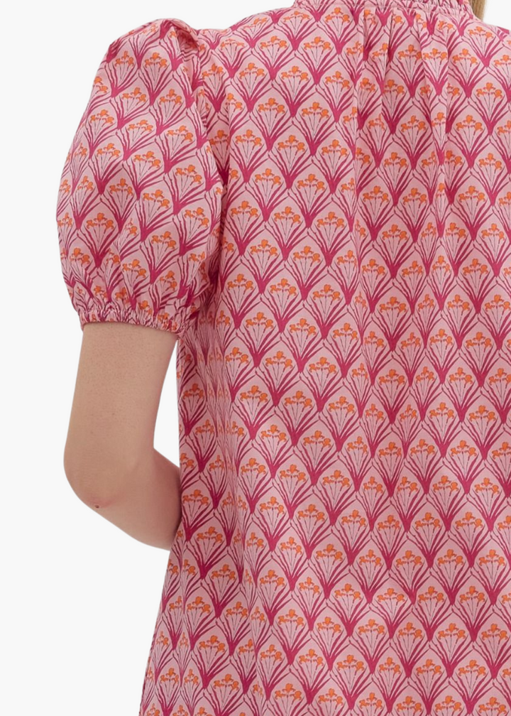 Lollie Mini Dress in Pink