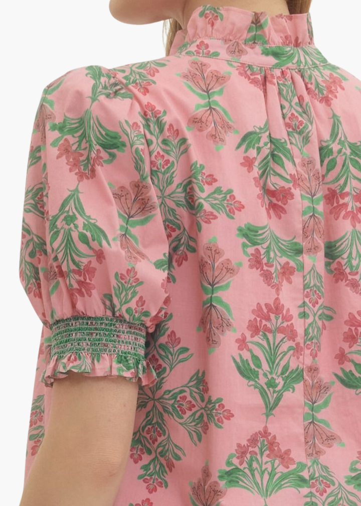 Sacha Midi Dress in Pink