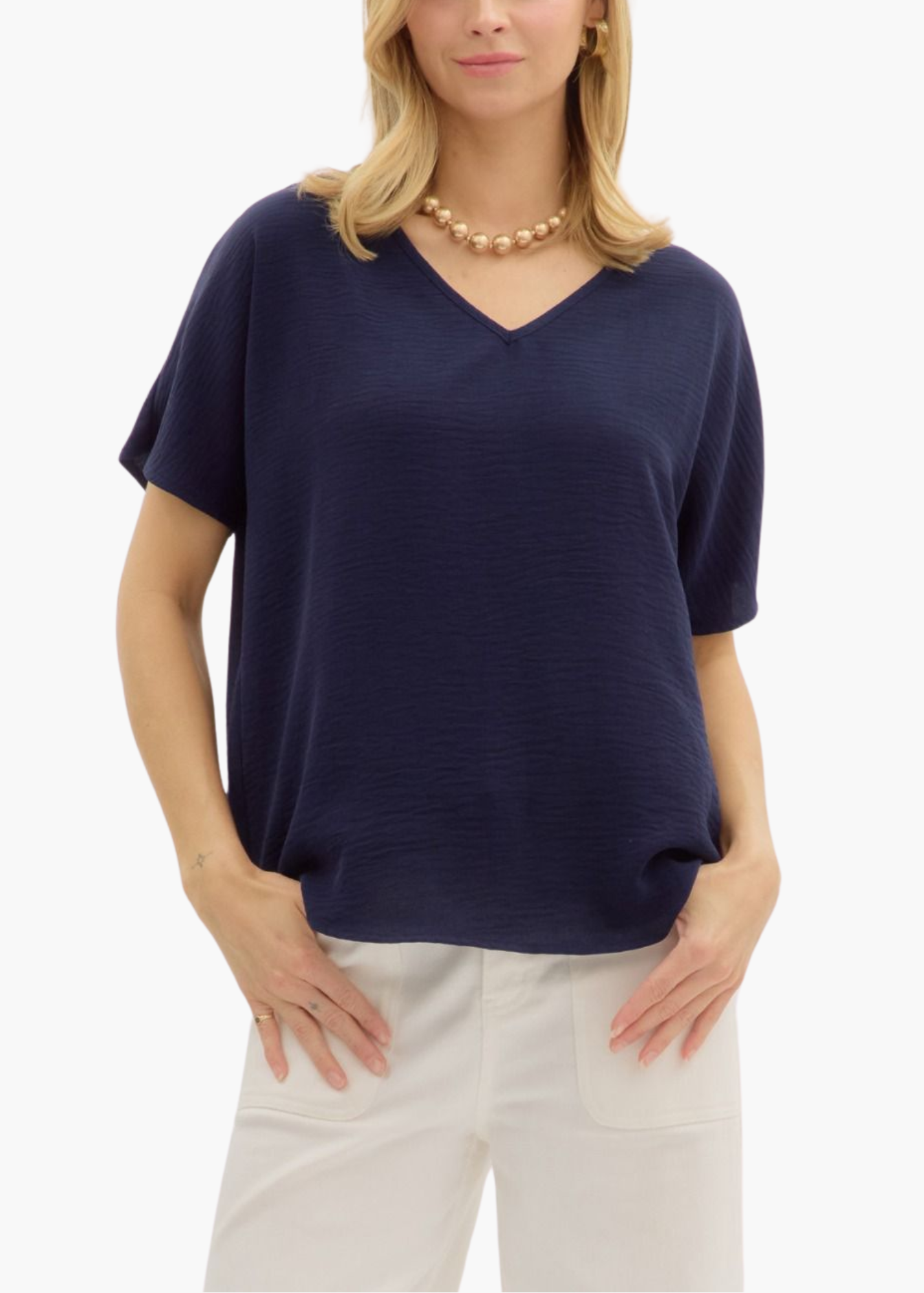 Dana Top in Navy