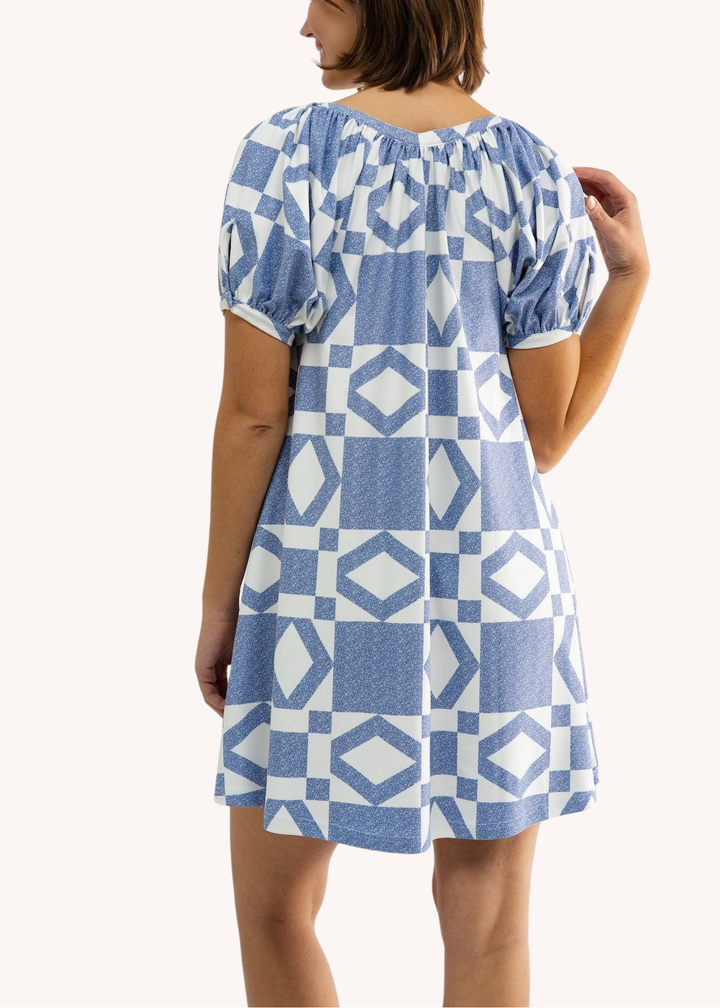 Posie Dress in Flower Patch