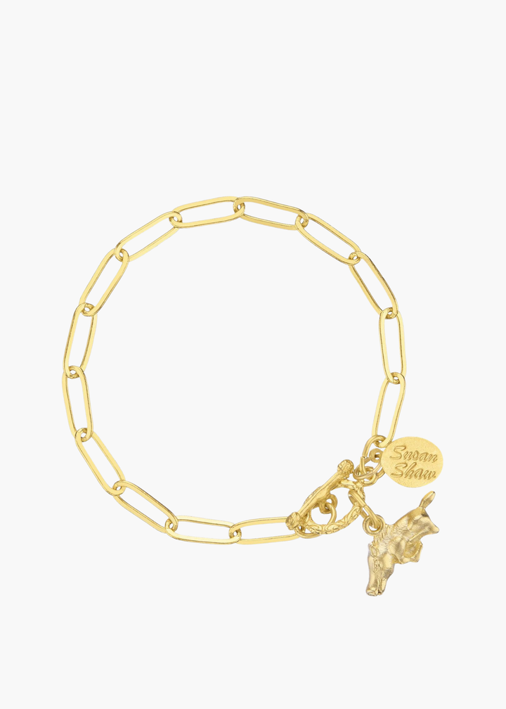 Wild Boar Paperclip Bracelet