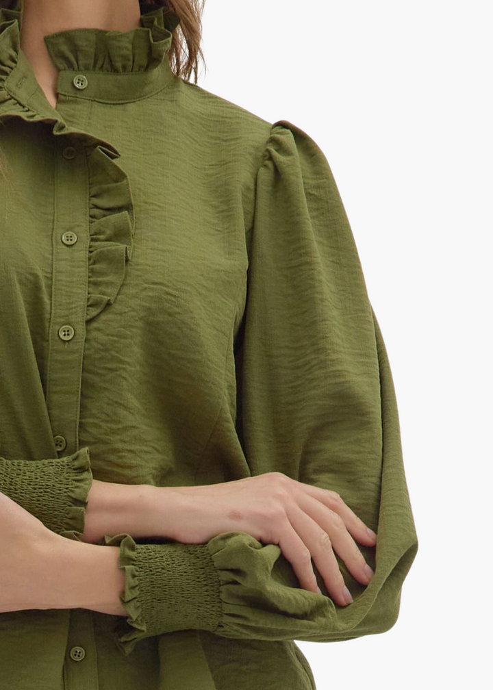 Keri Top in Olive