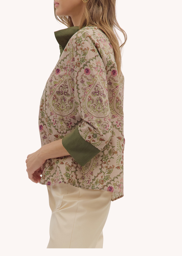 Tiegan Top in Taupe