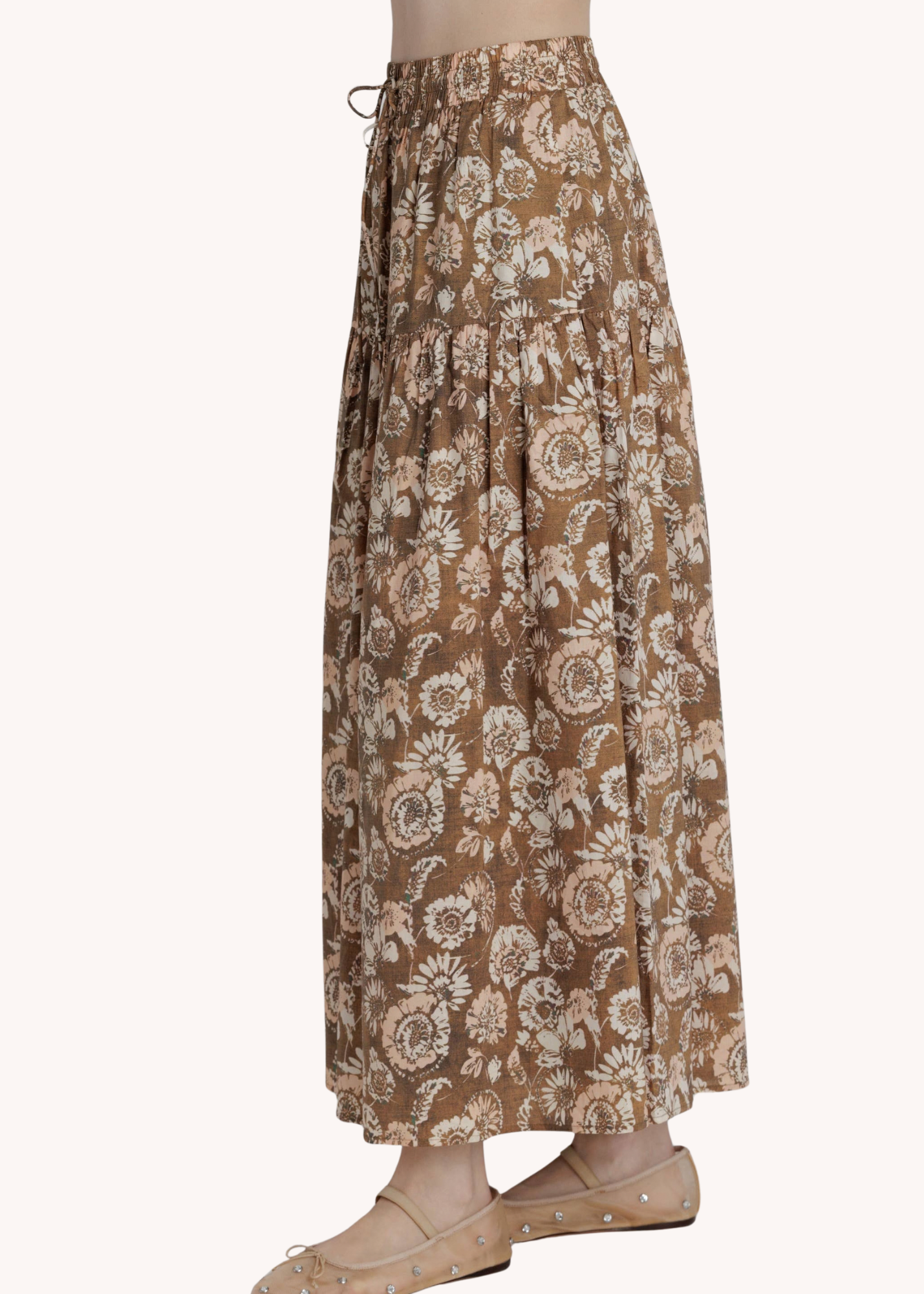 Colette Cotton Midi Skirt