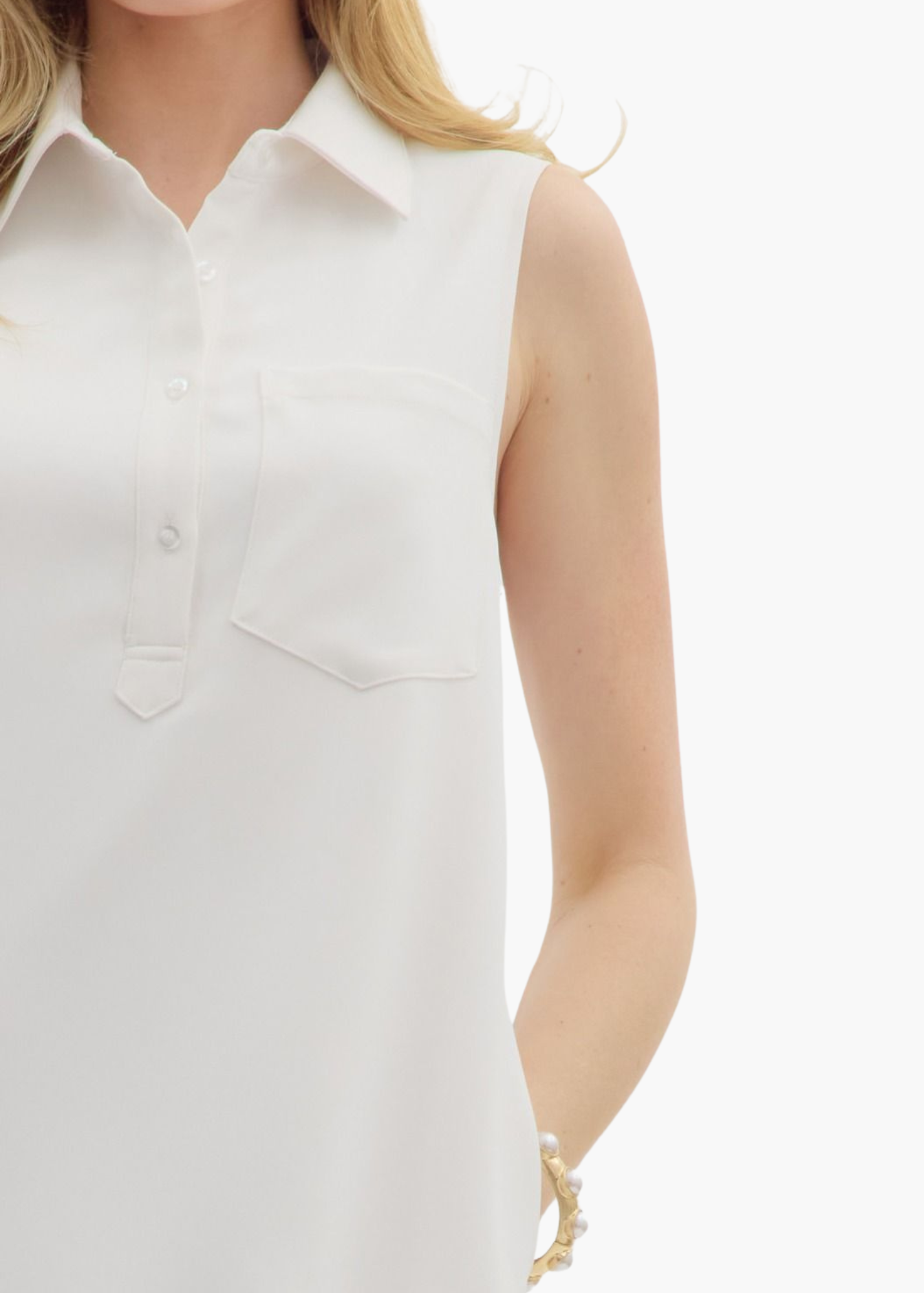 Weekend Mini Dress in White