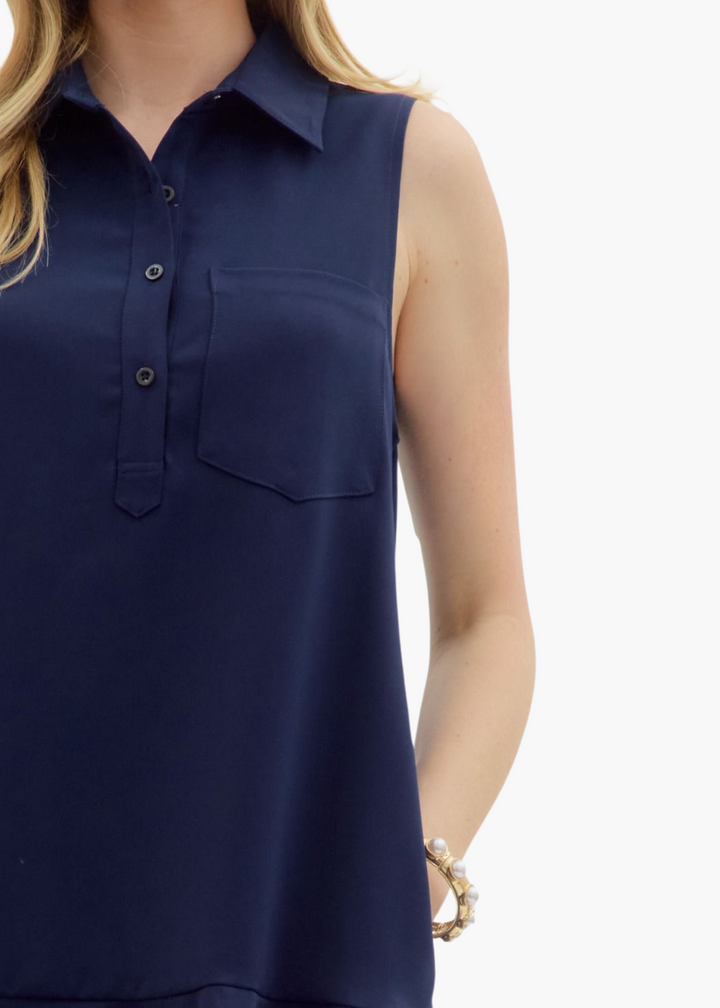 Weekend Mini Dress in Navy