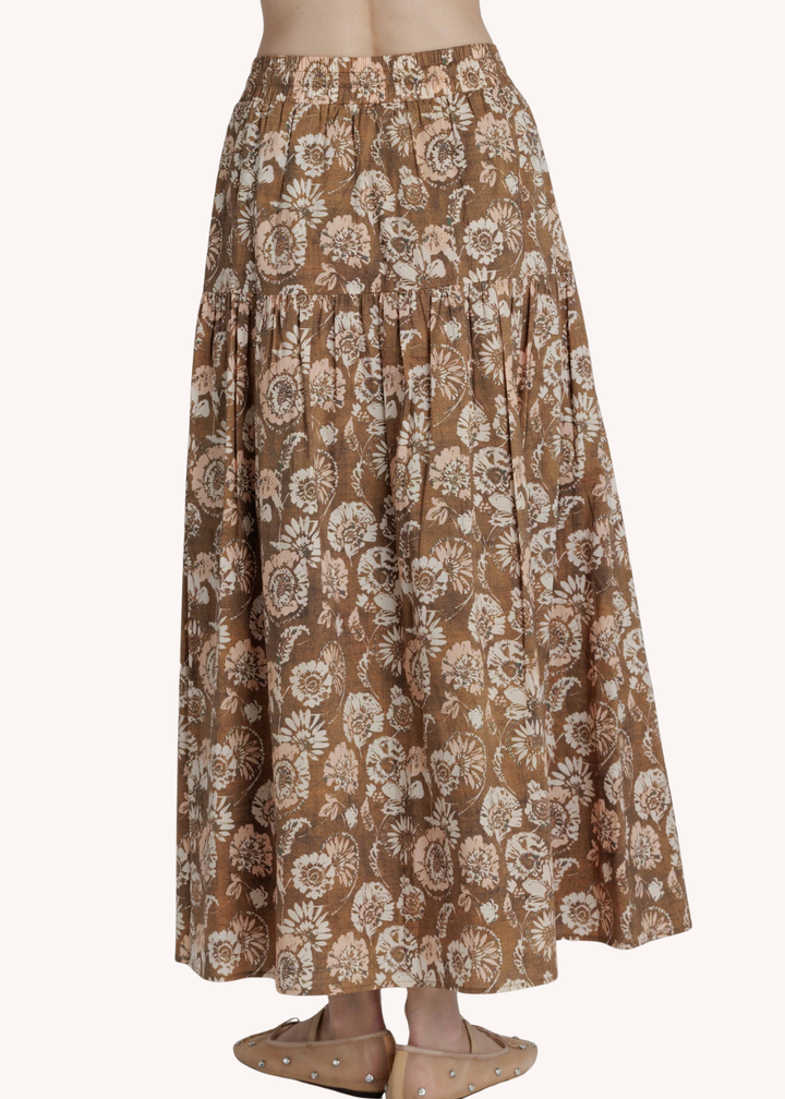 Colette Cotton Midi Skirt