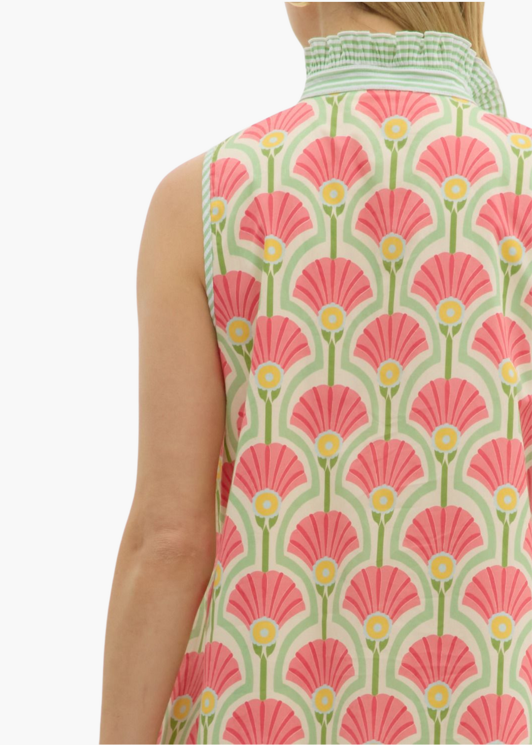 Reese Mini Dress in Coral