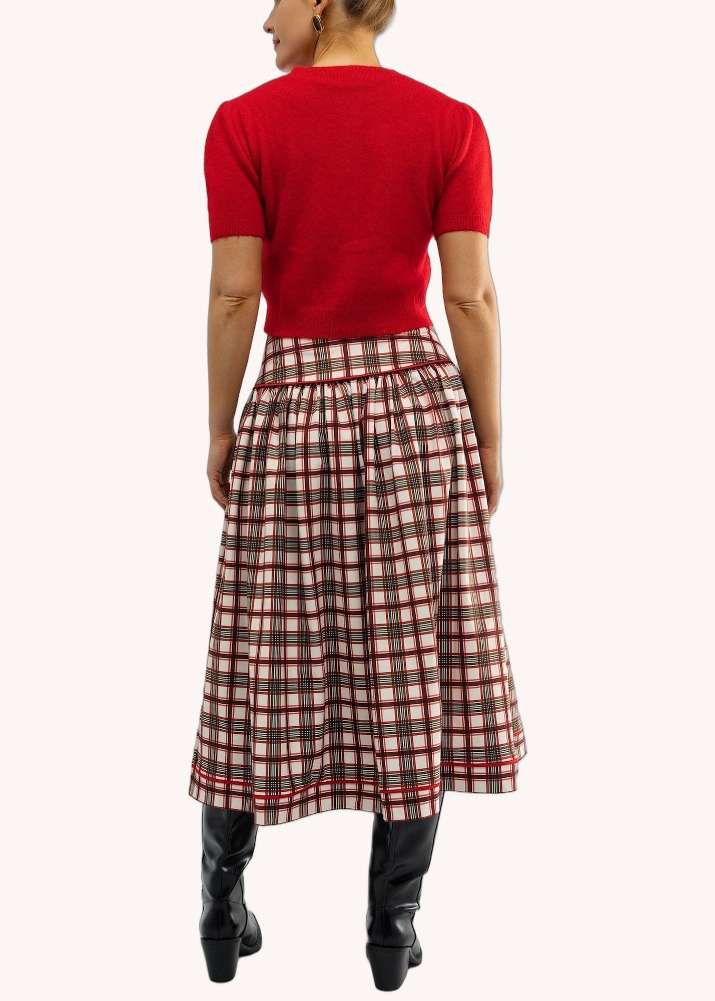 Desi Sweater in Cranberry