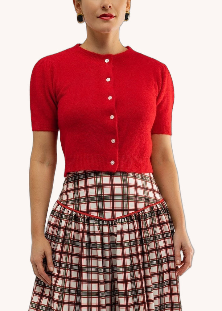 Desi Sweater in Cranberry