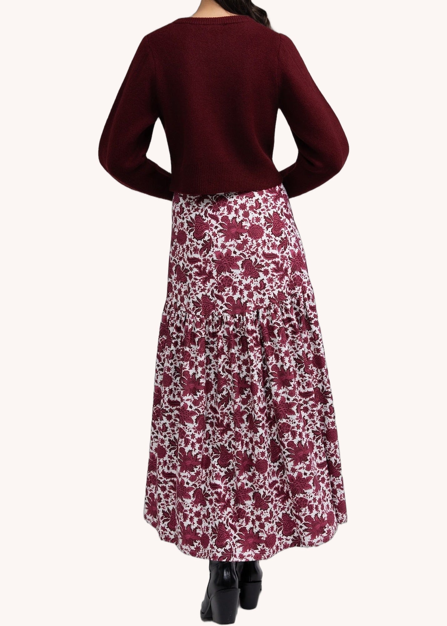 Hildy Sweater in Wine