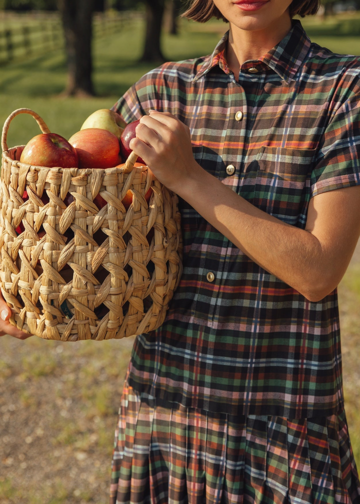 Aspen Dress in Stockholm Plaid