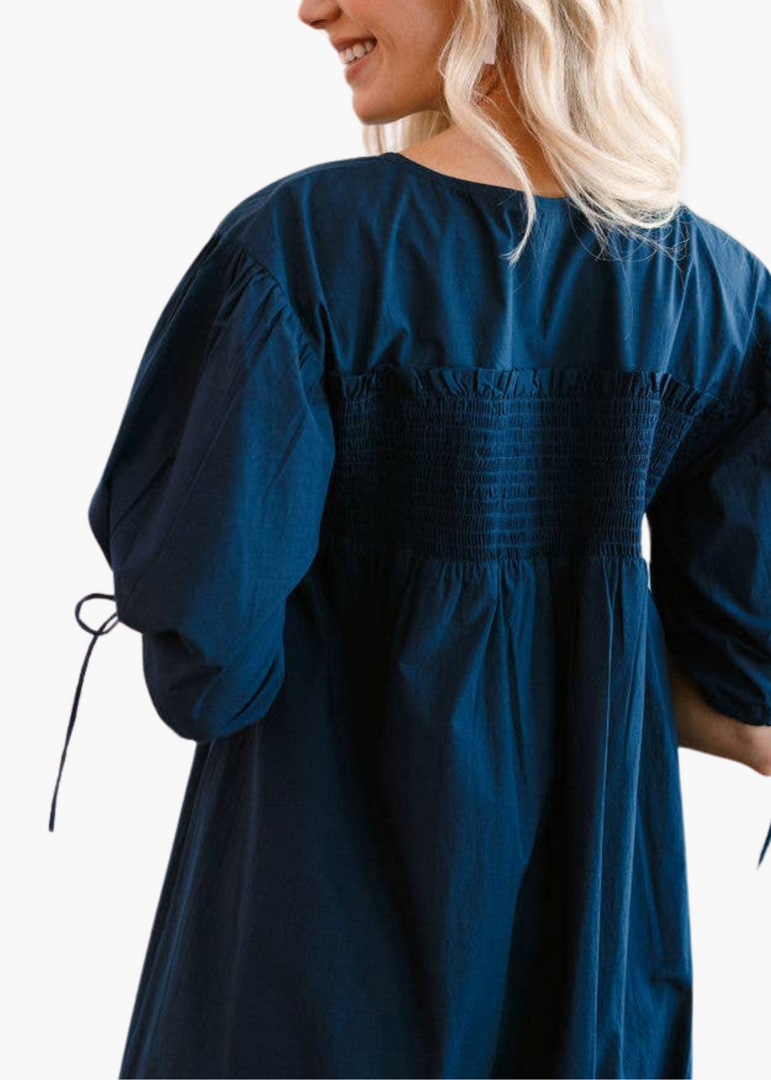 Katrin Dress in Navy