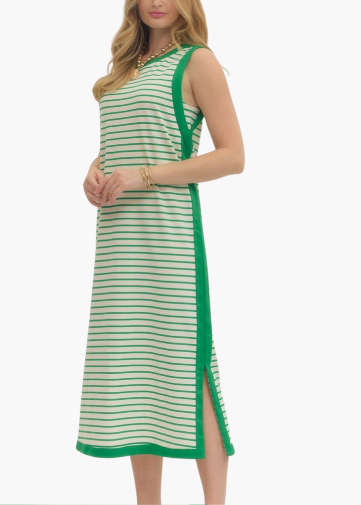 Taylor Midi Dress in Green