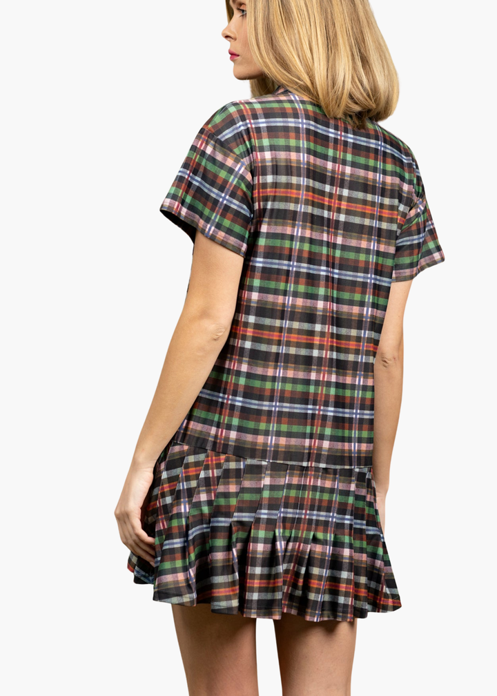 Aspen Dress in Stockholm Plaid