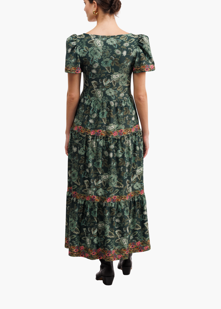 Agatha Dress in Rosemary Meadow Multi