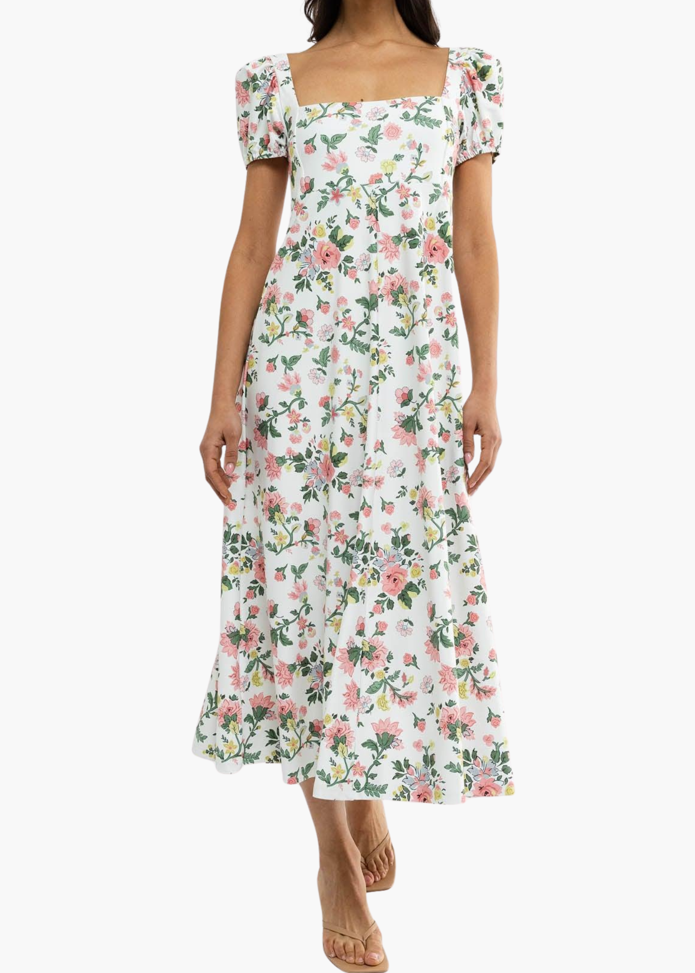 Rosalie Dress in Chantilly Garden
