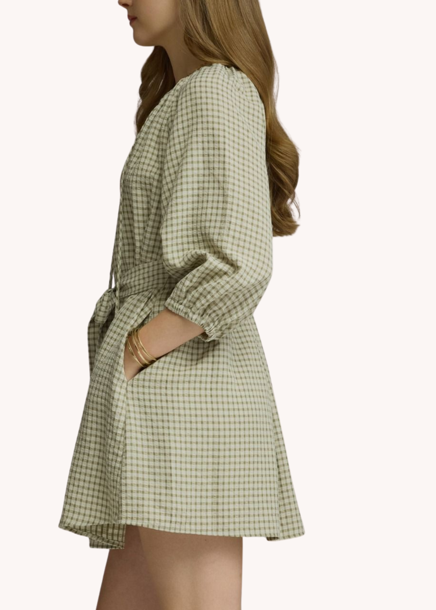 Anderson Mini Dress in Sage