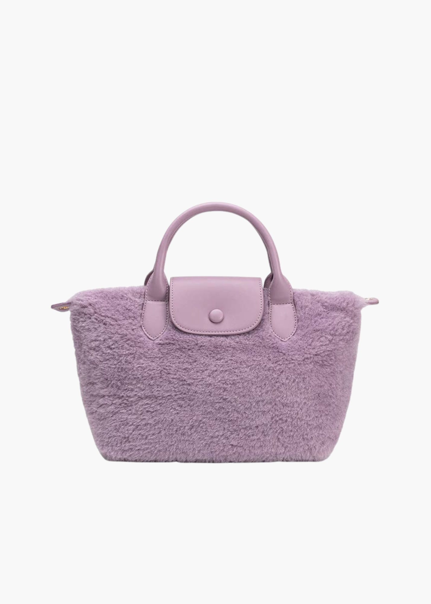 Winnie Sherpa Bag in Lavender