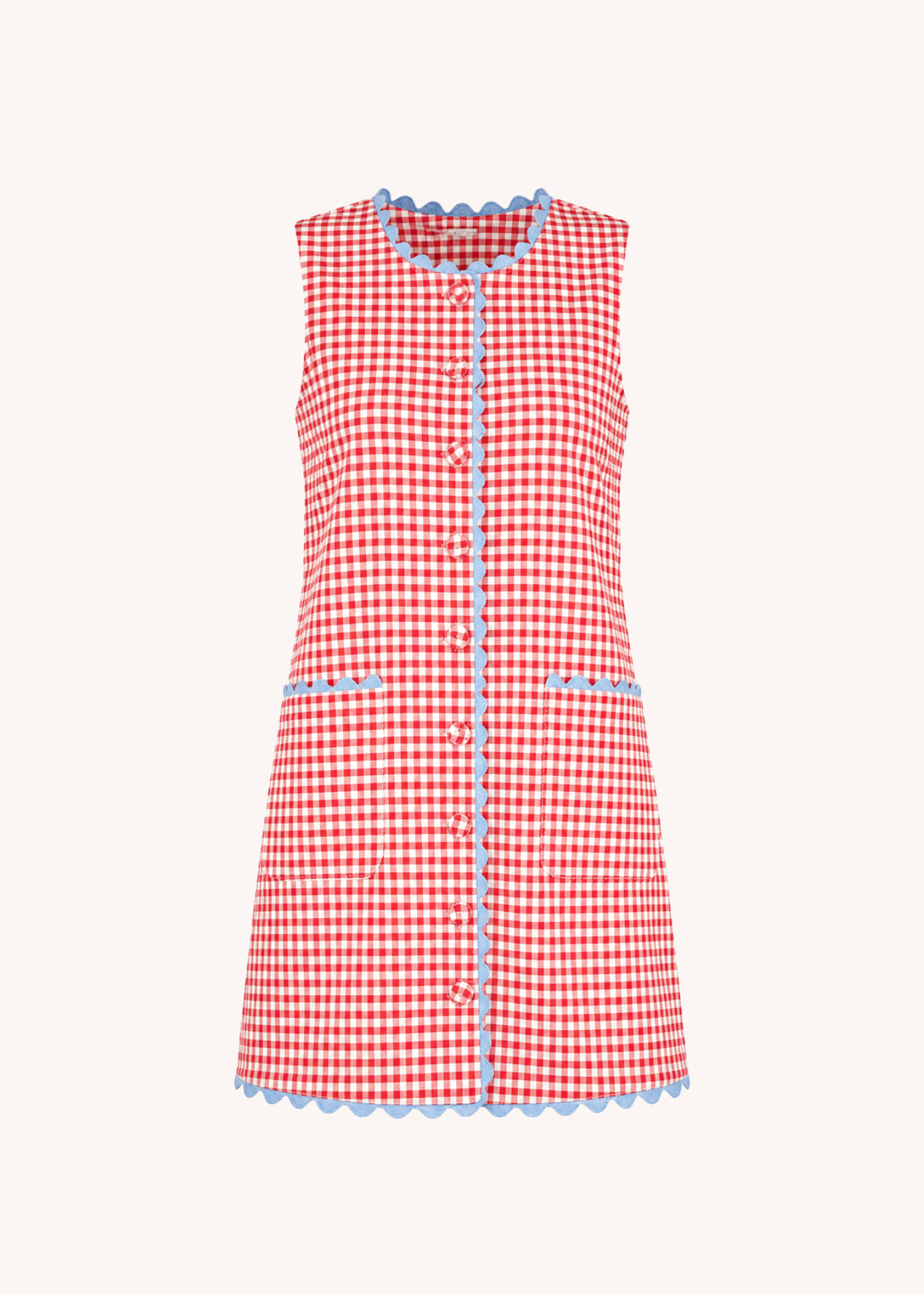 Lincoln Shift Dress in Red