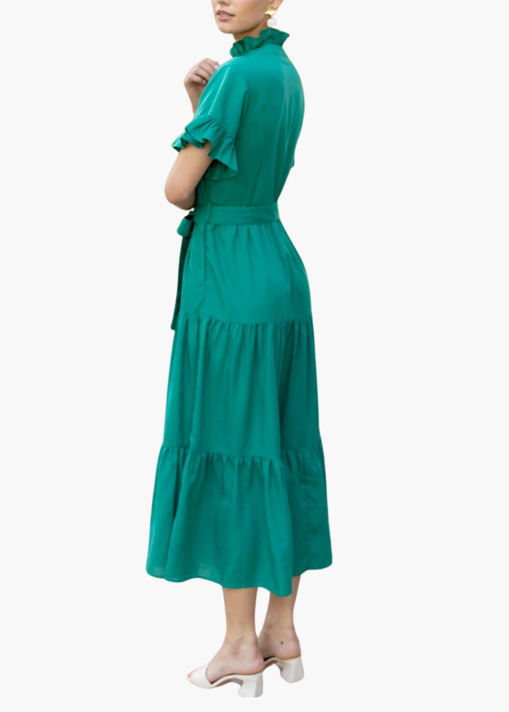 Sadie Maxi Dress in Turquoise