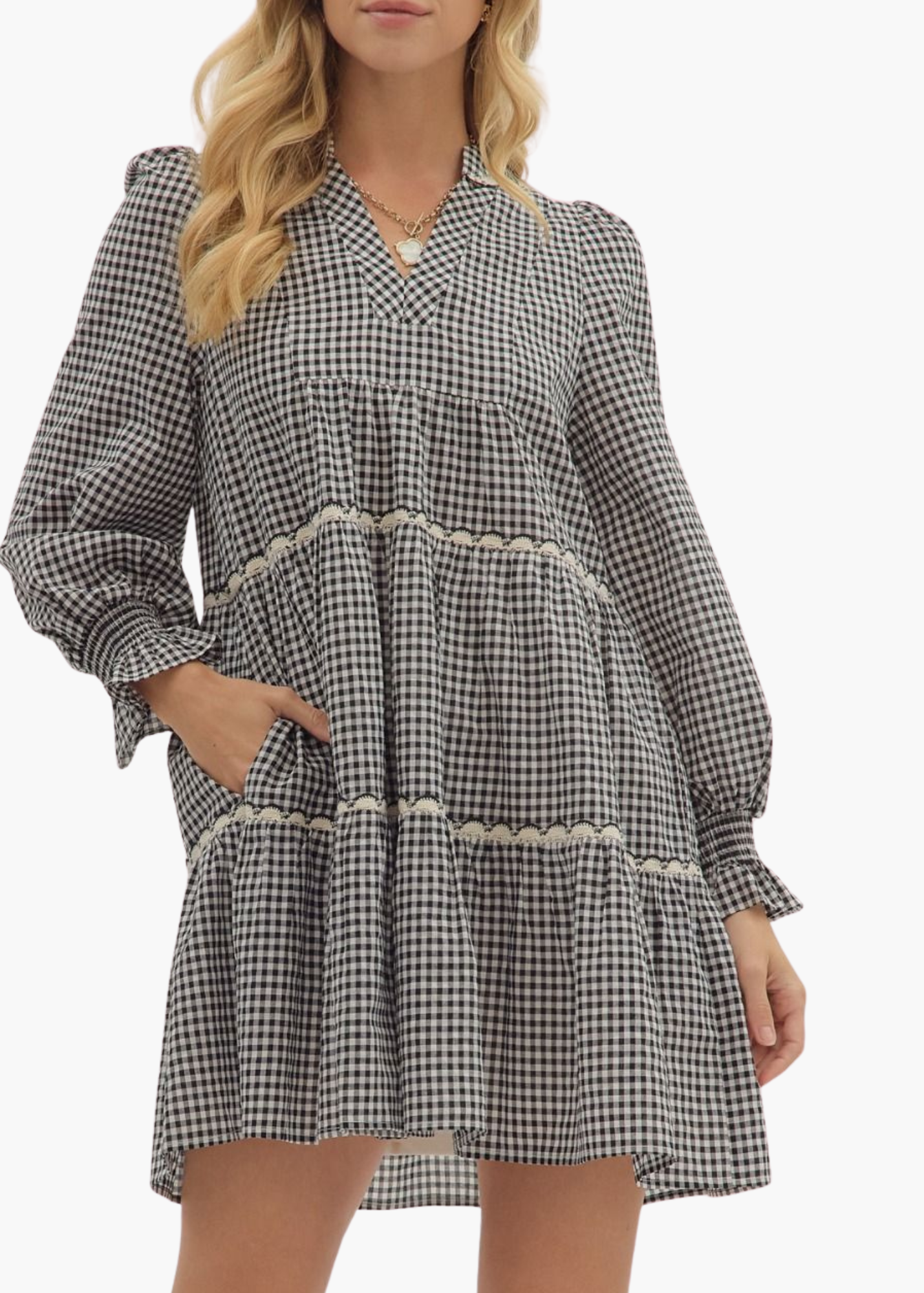 Harriet Mini Dress in Black