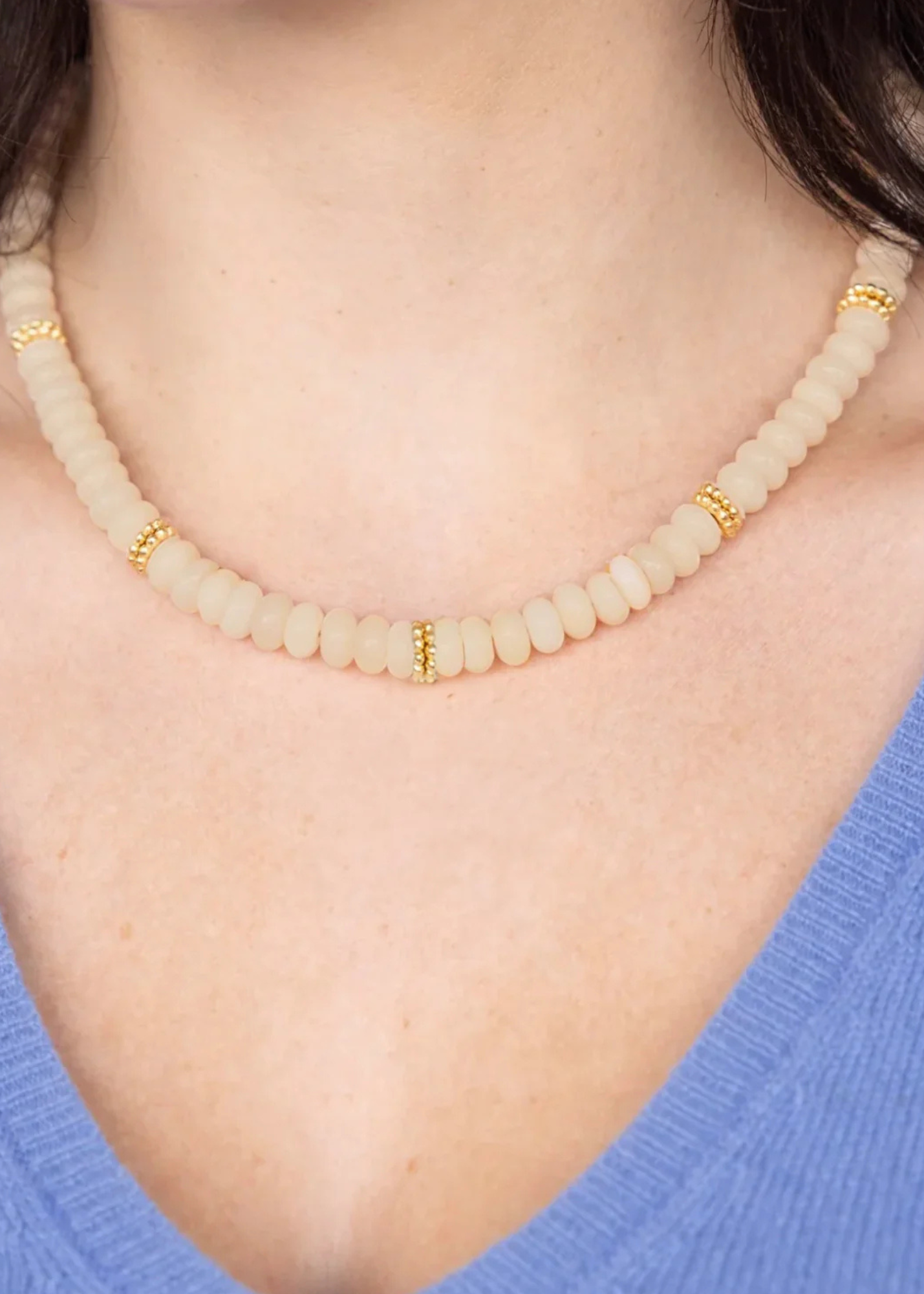 Lolly Necklace in Sand