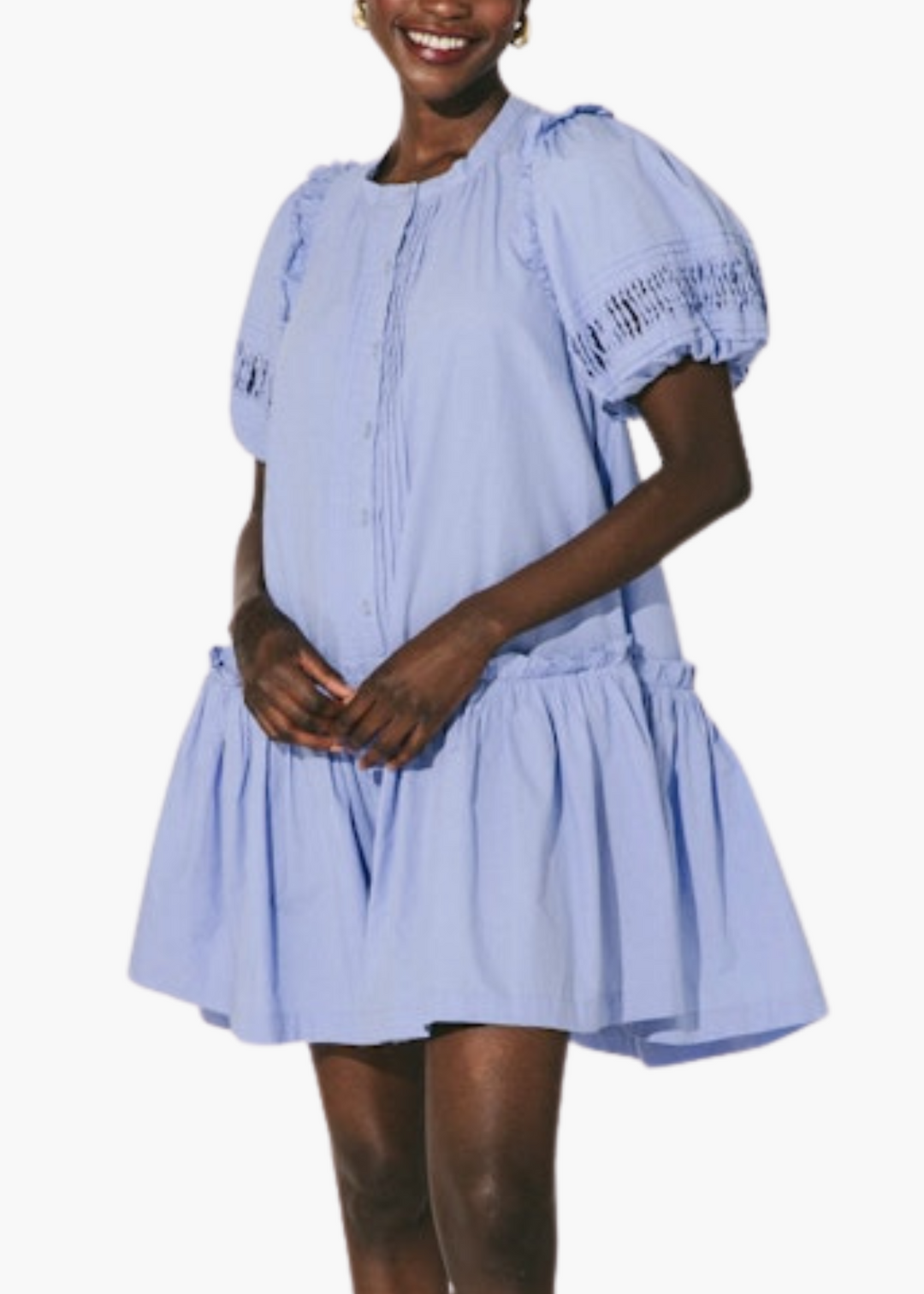 Dolly Mini Dress in Periwinkle