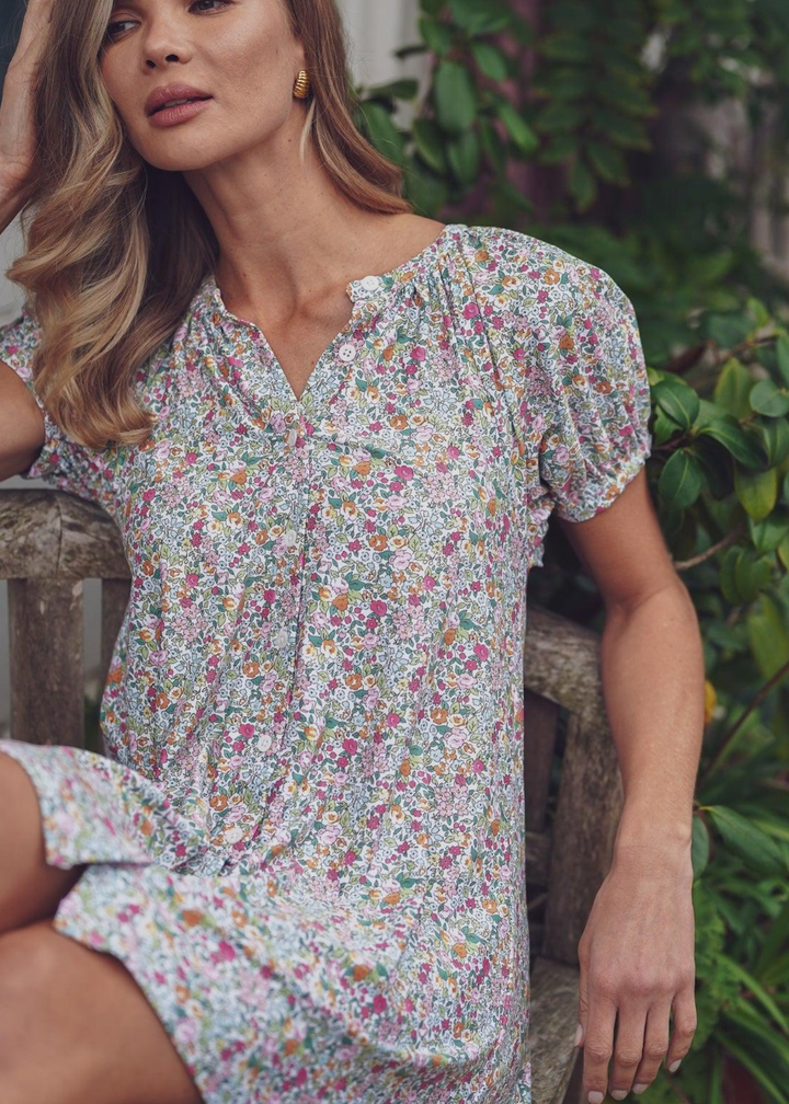 Posie Dress in Sorbet Bouquet