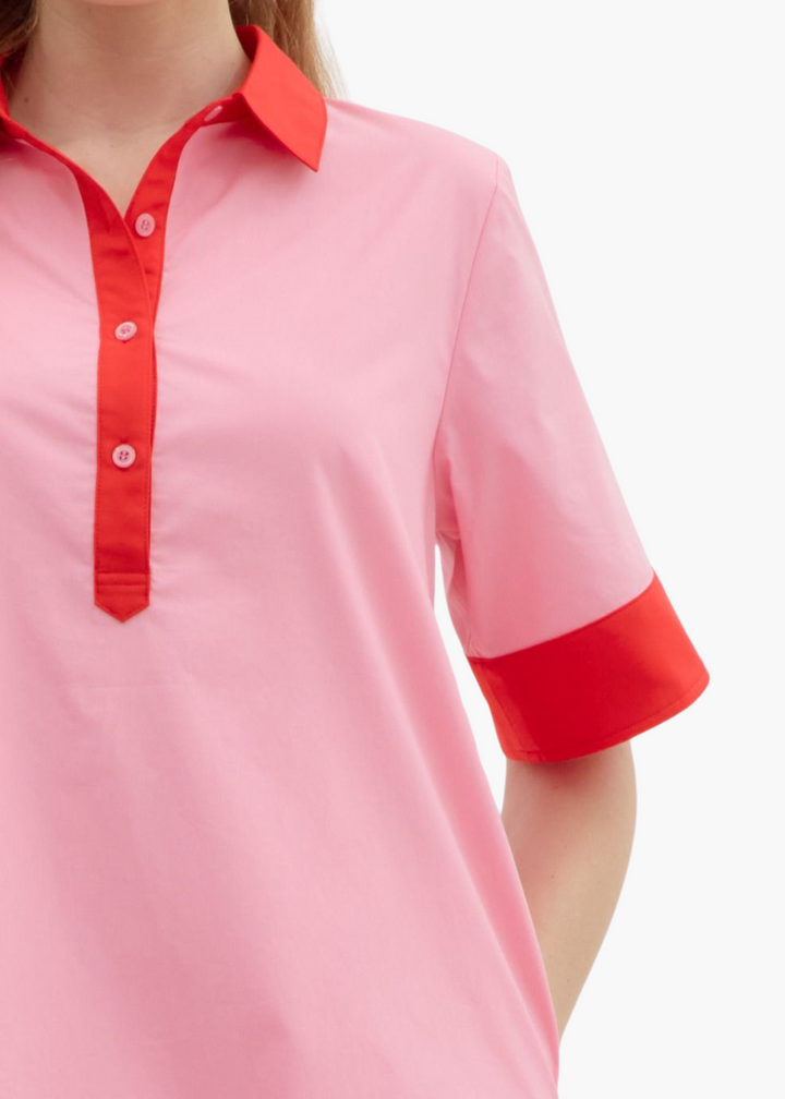 Holland Mini Dress in Pink