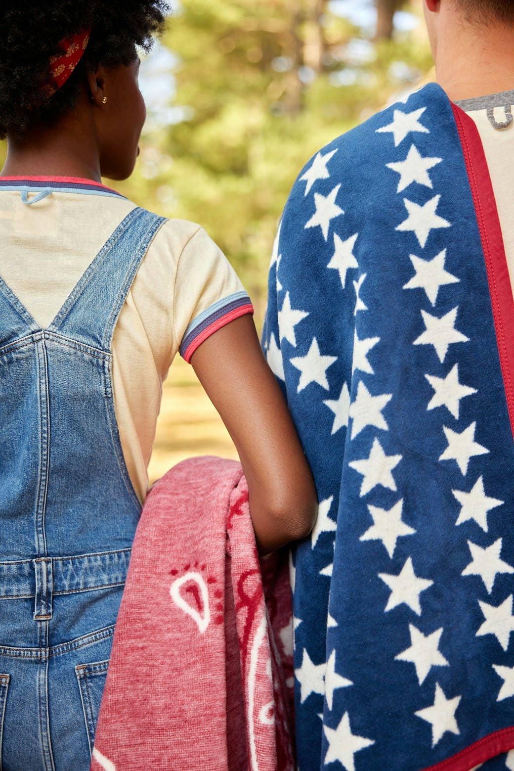 Chappy Wrap Blanket in Star Spangled