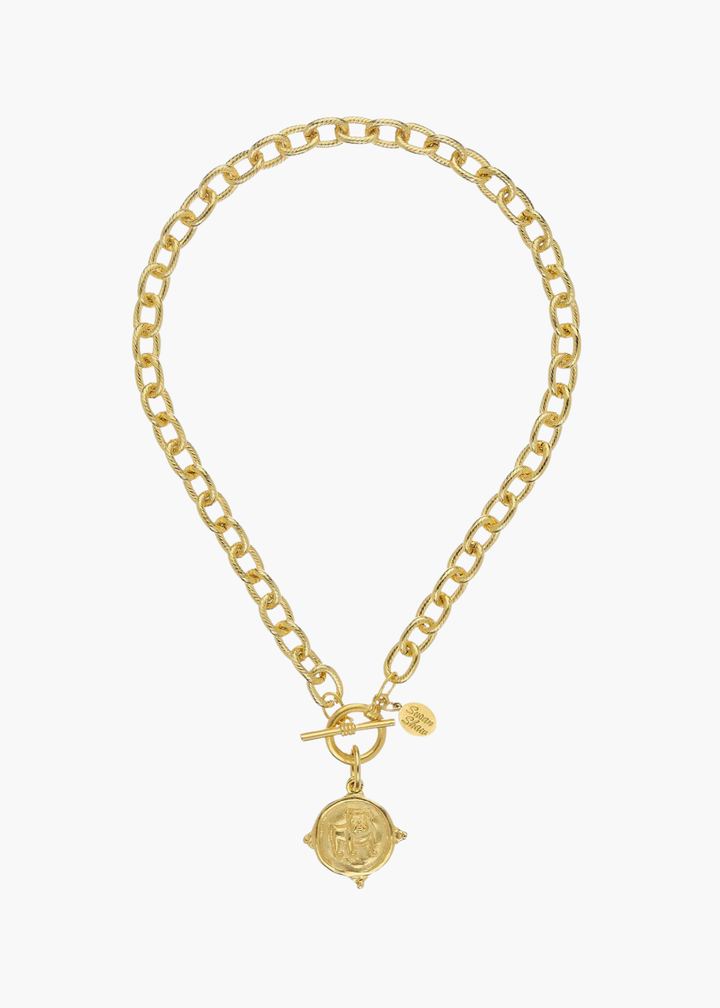 Bulldog Toggle Necklace
