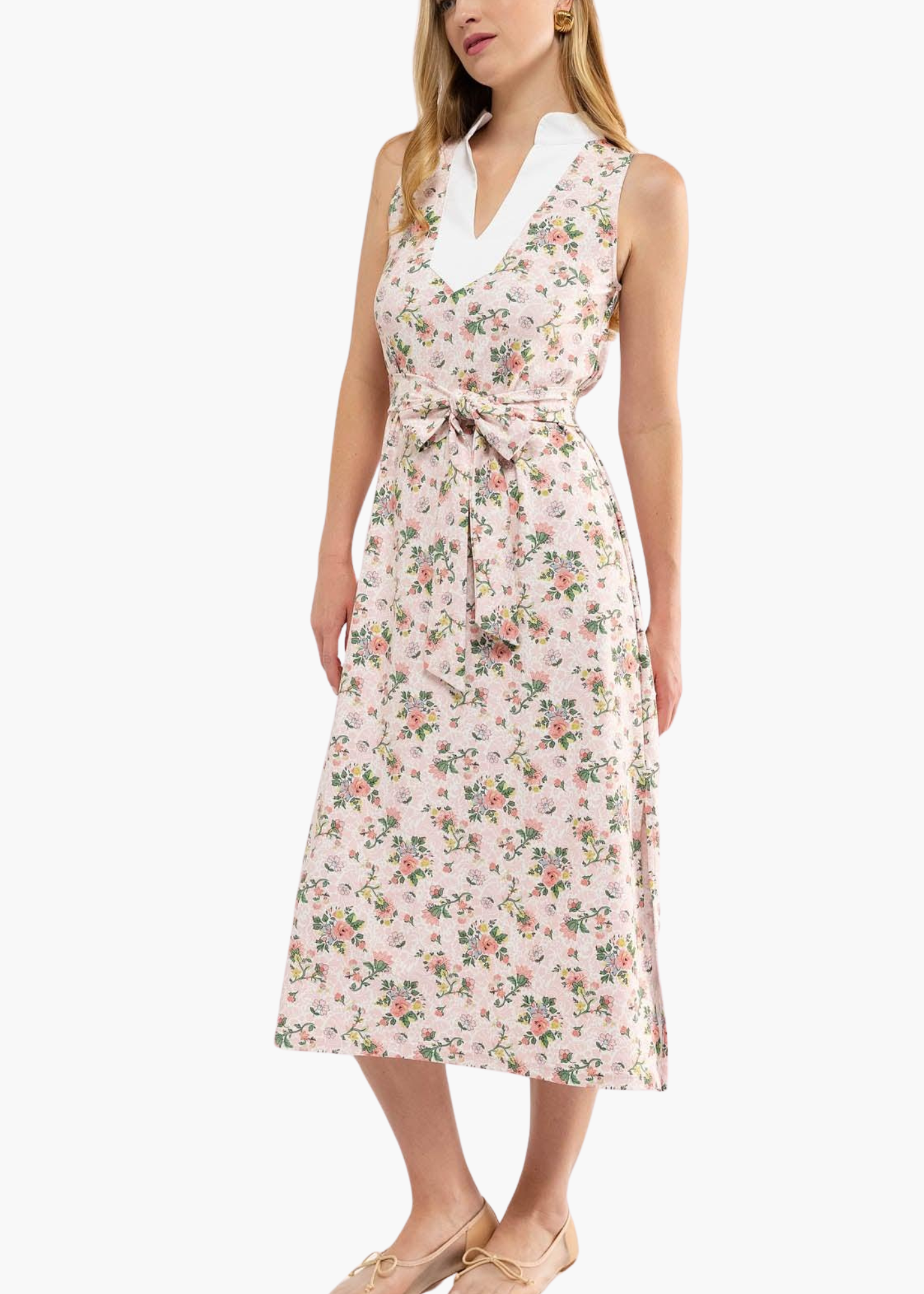 Paige Dress in Sweet Pea