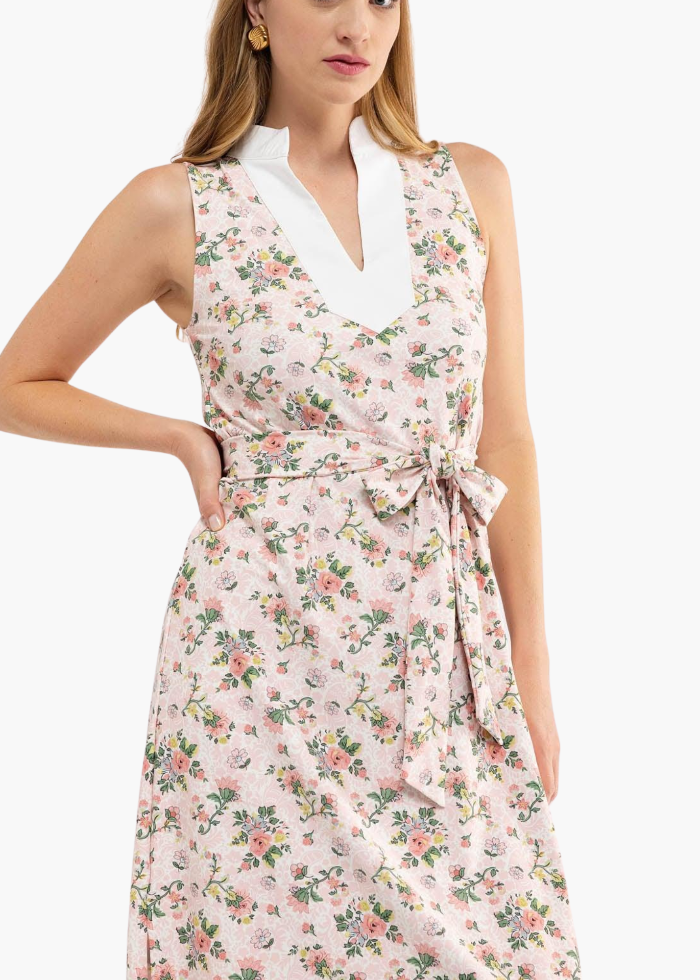 Paige Dress in Sweet Pea