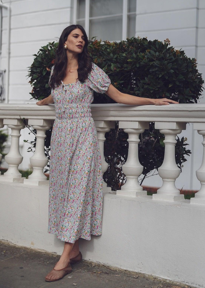 Philippa Dress in Sorbet Bouquet