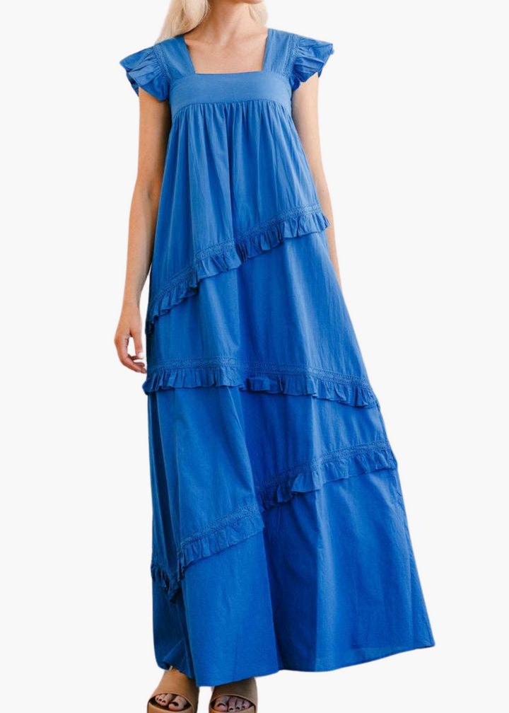 Olla Dress in Blue