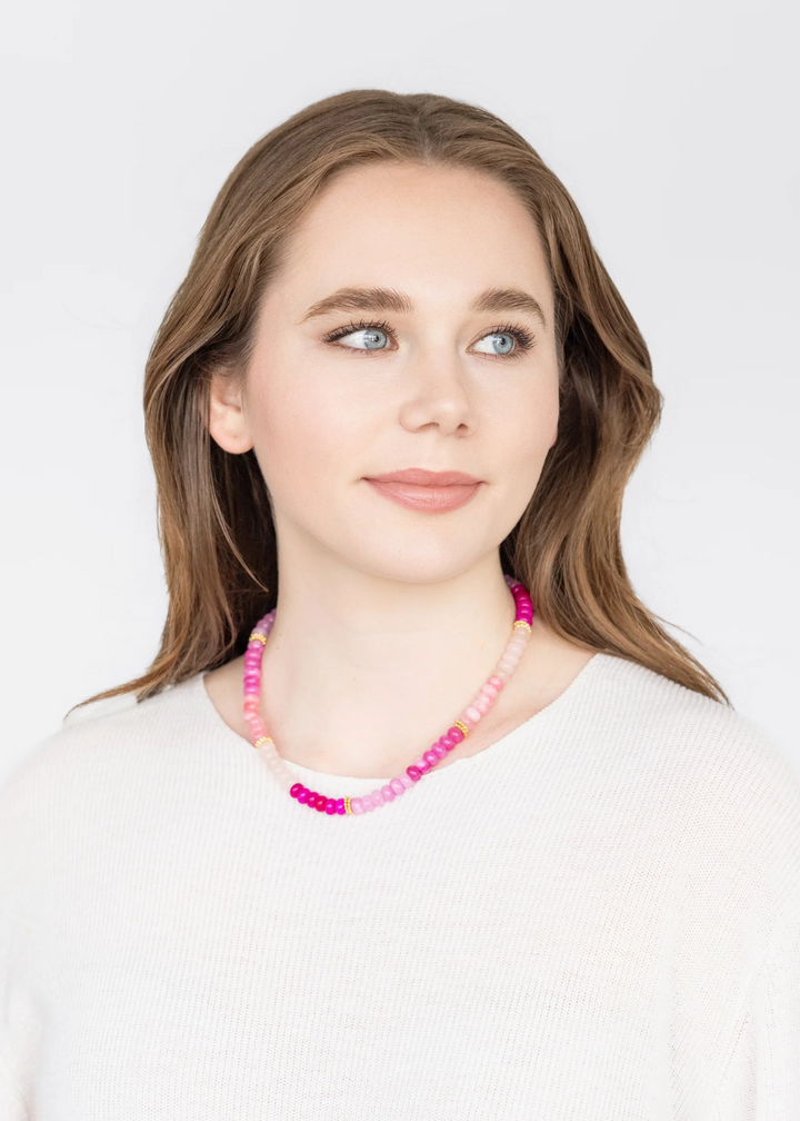 Lolly Necklace in Sweet Grapefruit