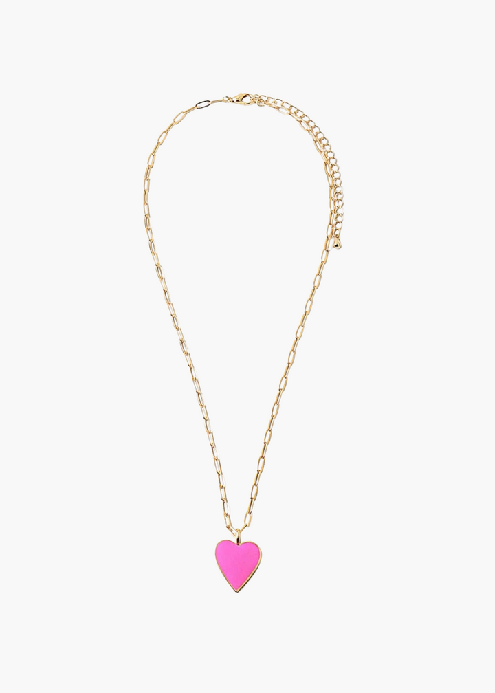 Love Necklace in Pink