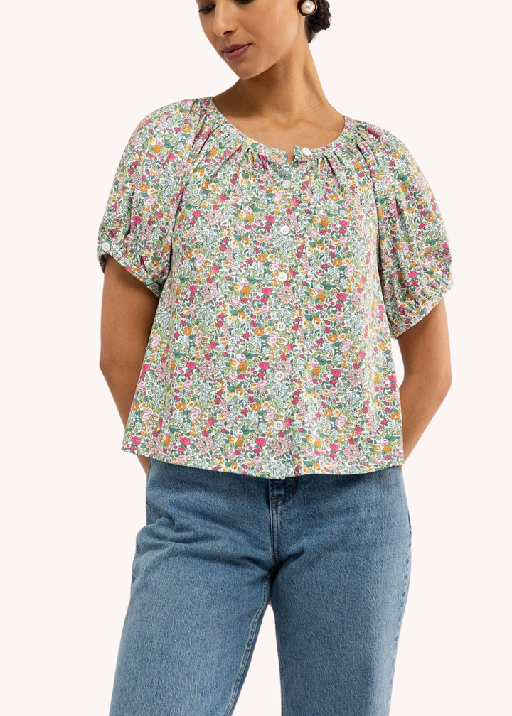 Imogen Top in Sorbet Bouquet